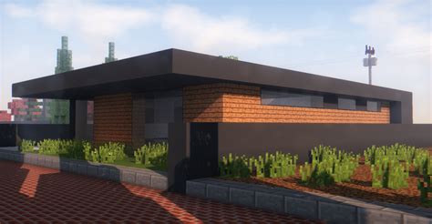 House 04 Contemporary Modern Home Minecraft Map
