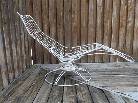 Shop for wrought iron lounge chair online at target. Mid Century Modern Wrought Iron Eames era Homecrest Siesta ...