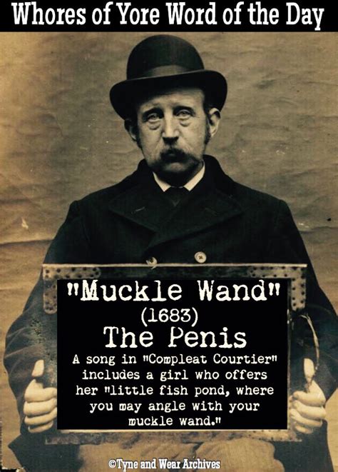 Whores Of Yore On Twitter Word Of The Day Muckle Wand