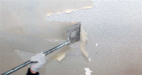 You'll probably need to skim it with a thin layer of joint compound to smooth out imperfections, then sand it smooth before repainting. Does Removing the Popcorn Ceilings Increase Your Dallas ...