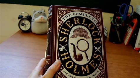 The Complete Sherlock Holmes New Edition Barnes And Noble Leatherbound Classic Collection Youtube