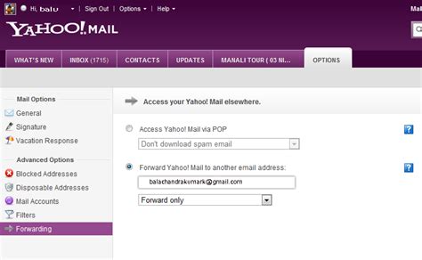 Yahoo Mail Forward To Another Account Ladercopy