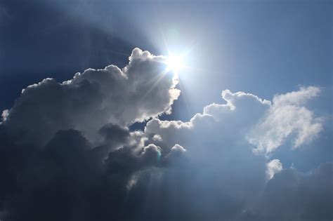 Sun Cloud Emerge Free Photo On Pixabay Pixabay