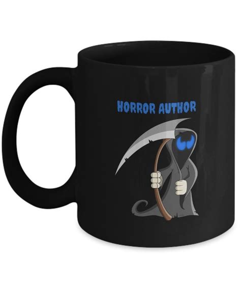 Horror Author Mug By Scott Designs Ts