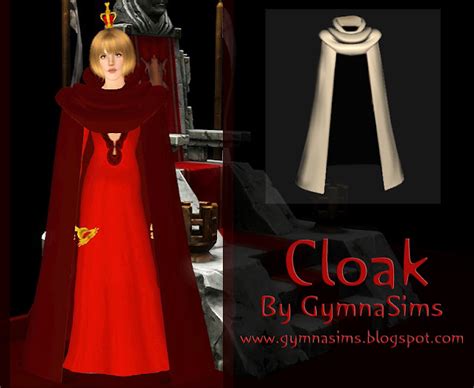 My Sims 3 Blog Cloak By Gymna Sims