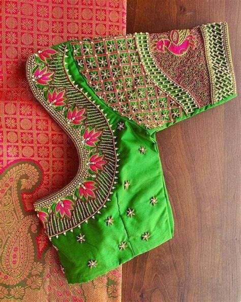Maggam Work Blouse In 2021 Cutwork Blouse Designs Hand Work Blouse