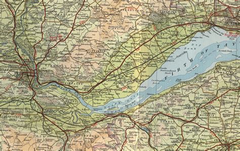 Firth Of Tay Map