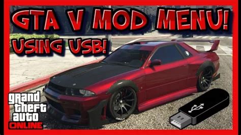 How To Install Mod Menu For Gta V Xbox Ps Using Usb No Jailbreak Jtag Gta V Mods Youtube