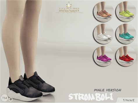 Madlen Stromboli Shoes Male Version By Mj95 At Tsr Sims 4 Updates