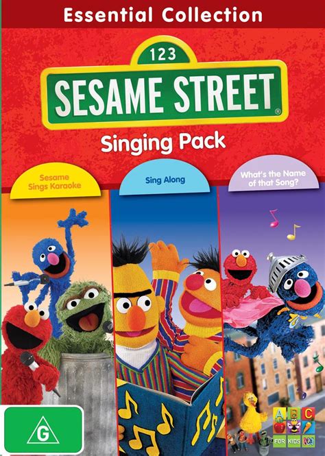 Sesame Street Sing Along Dvd