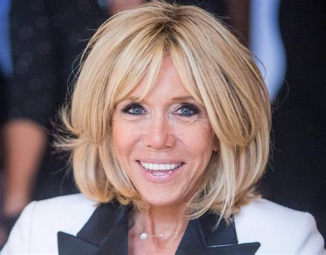 Brigitte Macron Brigitte Beamed With The World Cup Trophy With The
