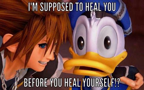 Wtf Is Up With Donald S Face Kingdom Hearts Funny Kingdom Hearts Games Kingdom Hearts Fanart
