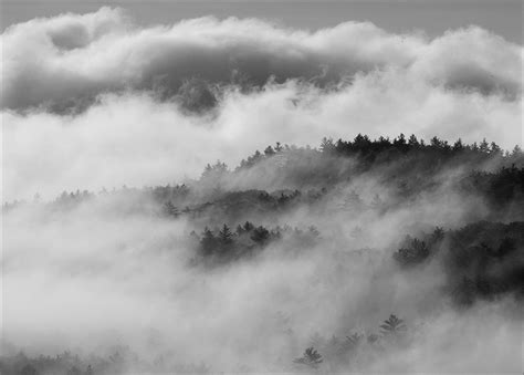 Quabbin Fog Quabbin Reservoir Ma Patrick Zephyr Photography
