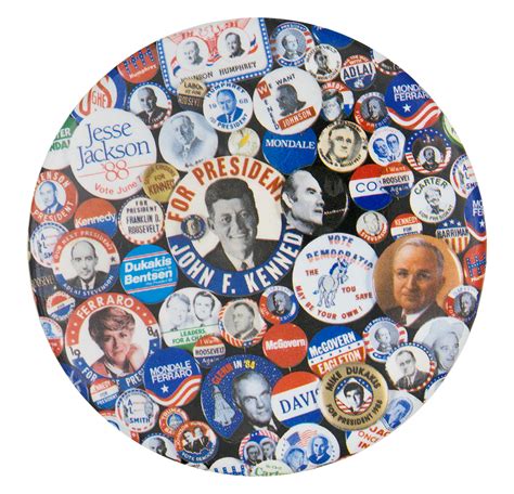 Democrat Presidential Campaign Buttons Busy Beaver Button Museum