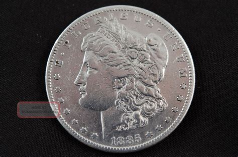 1885 S Morgan Silver Dollar Rare Key Date Low Mintage