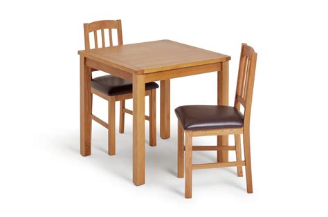 Argos Home Ashwell Oak Veneer Dining Table And 2 Chairs Reviews