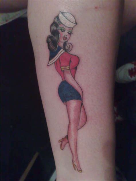 25 Attractive Pin Up Girl Tattoos SloDive