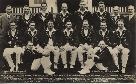 Australia 1926 Cricket Postcard Cricket Teams Postcards