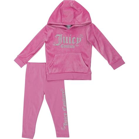 Buy Juicy Couture Infant Velour Hoodie And Legging Tracksuit Set