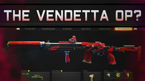 Is The Vendetta Op Weapon Guide Call Of Duty Black Ops 4 Youtube