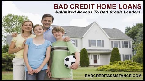 Bad Credit Mortgages ֎ How To Get Home Loan With Bad Credit Youtube
