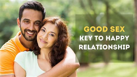 good sex key to happy relationship