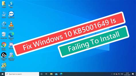 Fix Windows 10 Kb5001649 Is Failing To Install Youtube