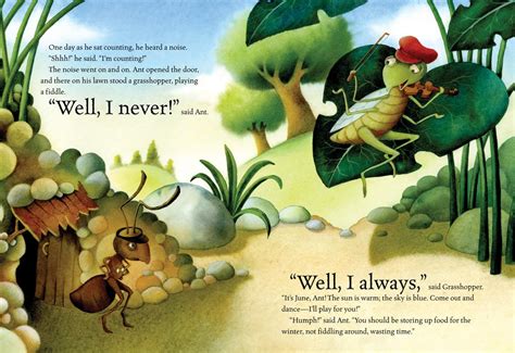 Comprehensive The Ant And The Grasshopper Story Printable Harper Blog