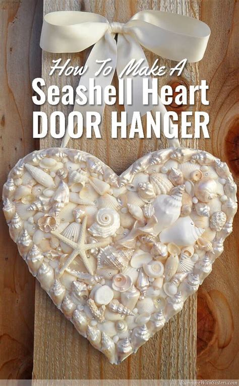 Seashell Heart Door Hanger How To Craft With Shells