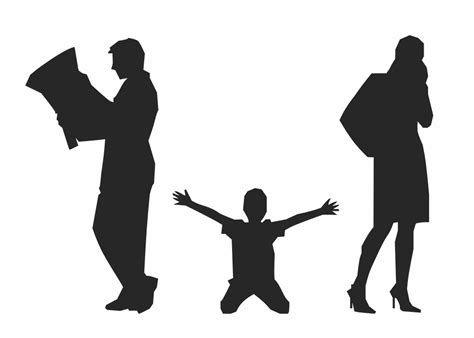 Divorcio Padres Niño · Gráficos Vectoriales Gratis En Pixabay