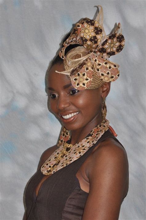 African Wax Print Fascinator Headpiece Hair Accessory Matching Etsy