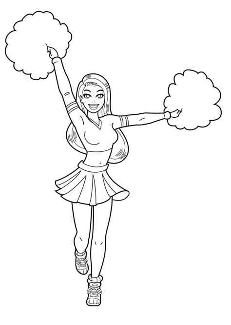 Desenho De Hello Kitty Cheerleader Para Colorir Tudodesenhos Images
