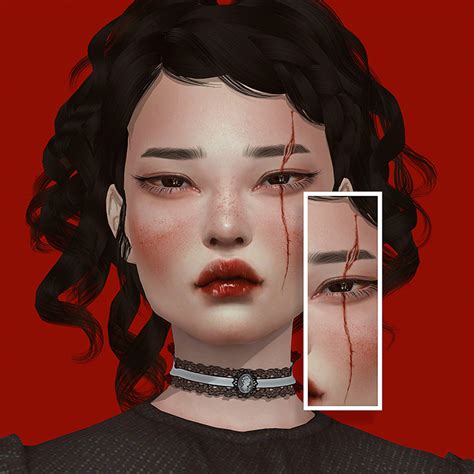 Sims 4 Cc Scars Hairstylegalleries Com