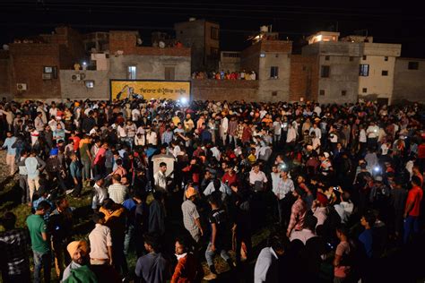 Amritsar Train Accident Train In Punjab India Plows Through Crowd
