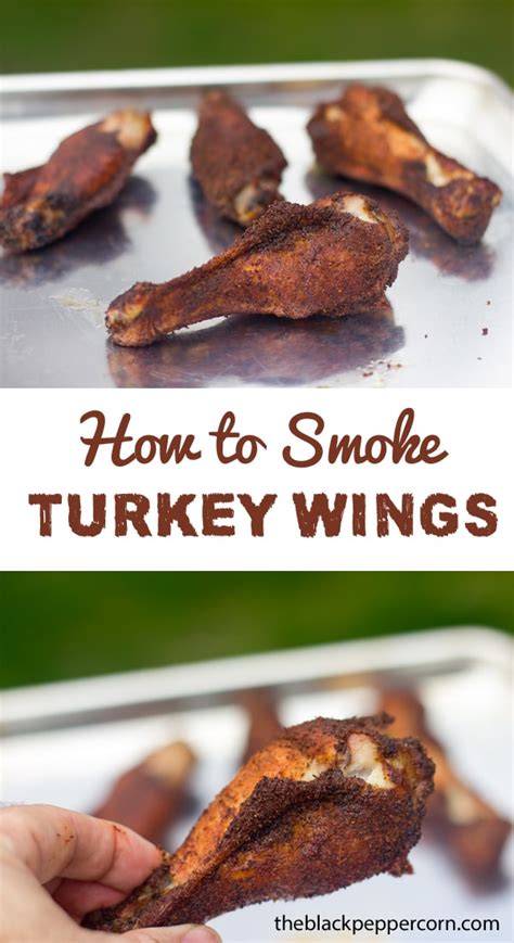 how to smoke turkey wings recipe