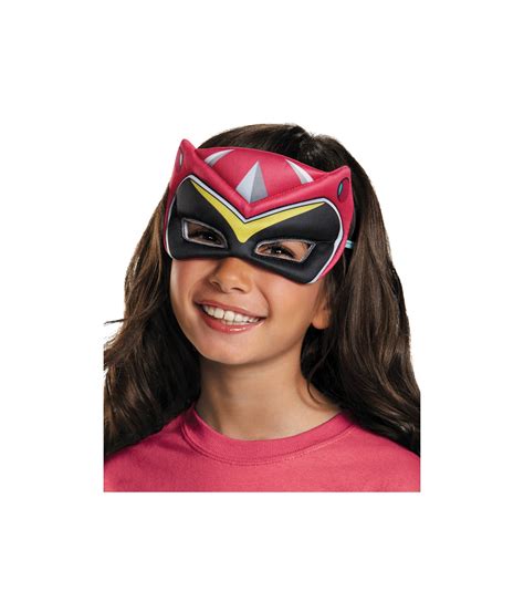 pink power ranger dino charge girls puffy mask masks