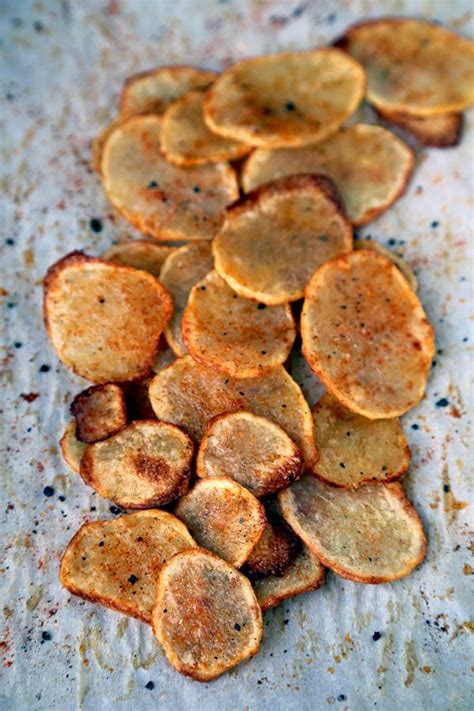 Baked Potato Chips With Paprika And Salt Pickled Plum Easy Asian