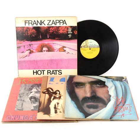 Lot 665 Frank Zappa Four Vinyl Lp Records Hot Rats
