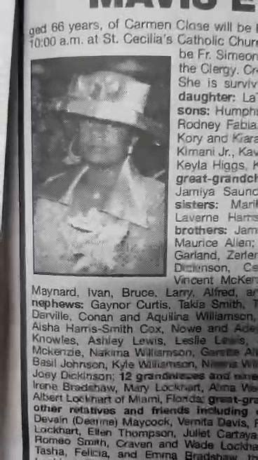 Todays Obituaries In The Nassau Guardian By Your Daily Bahamas Headlines