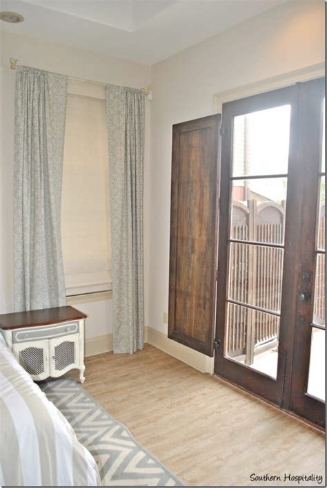 These window coverings come in seven sizes and the option of blue or gray. Lauren's Master Bedroom Blinds - Southern Hospitality