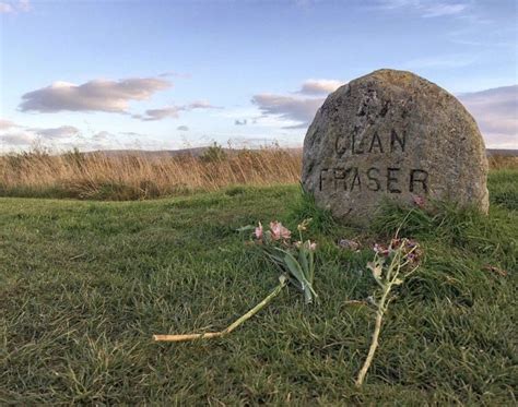 Clan Fraser Graves Culloden Battlefield Outlander Filming Locations
