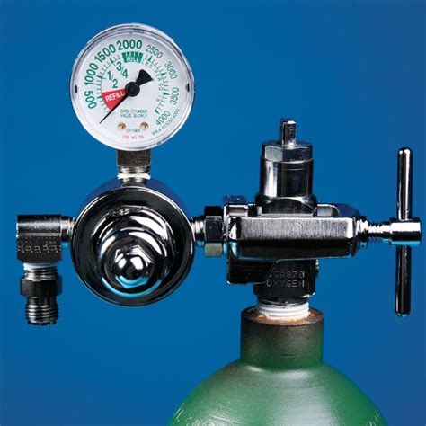 EZ-330 Oxygen Regulator - preset to deliver 50 psi