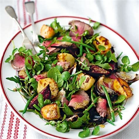 Roast Beef Salad Platter Recipe Delicious Magazine