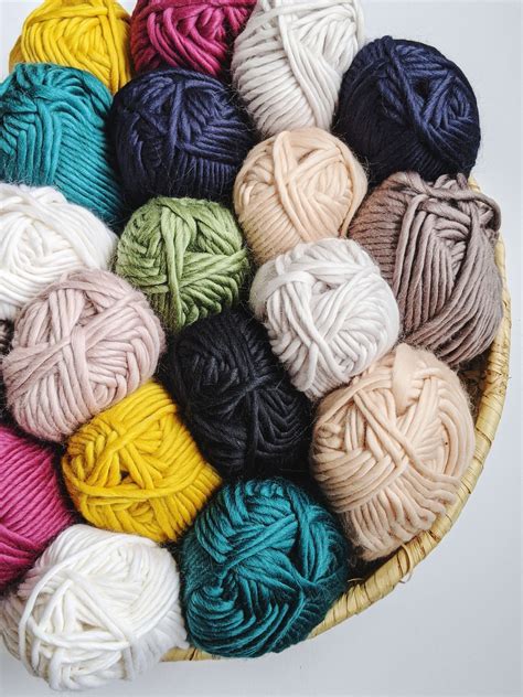 Chunky Merino Wool Yarn