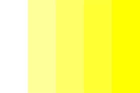 Web Safe Shades Of Yellow Color Palette