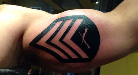 Marine Corps Sergeant Tattoo