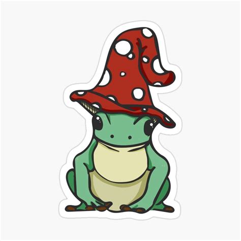 Https://tommynaija.com/draw/how To Draw A Frog With A Mushroom Hat