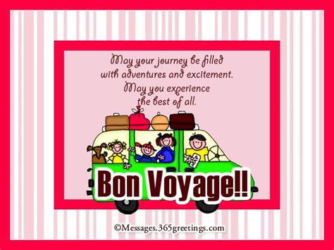 Bon Voyage Messages And Greetings Bon Voyage Voyage And Messages