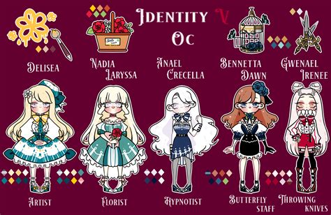 Identity V Oc By Littledaisy12242000 On Deviantart