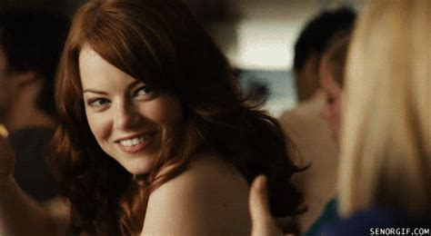 Emma Stone Babe  By Cheezburger Find And Share On Giphy